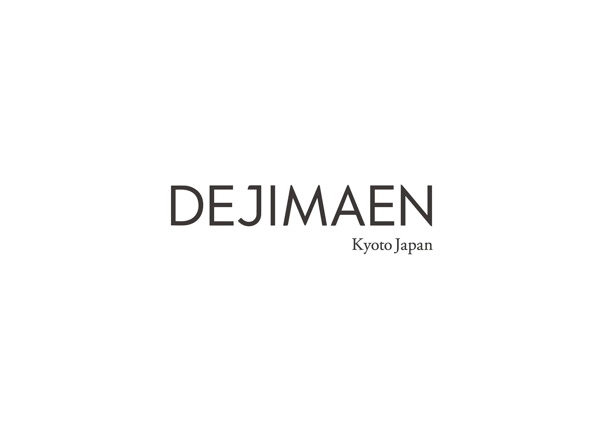 dejimaen kyoto japan — English wordmark