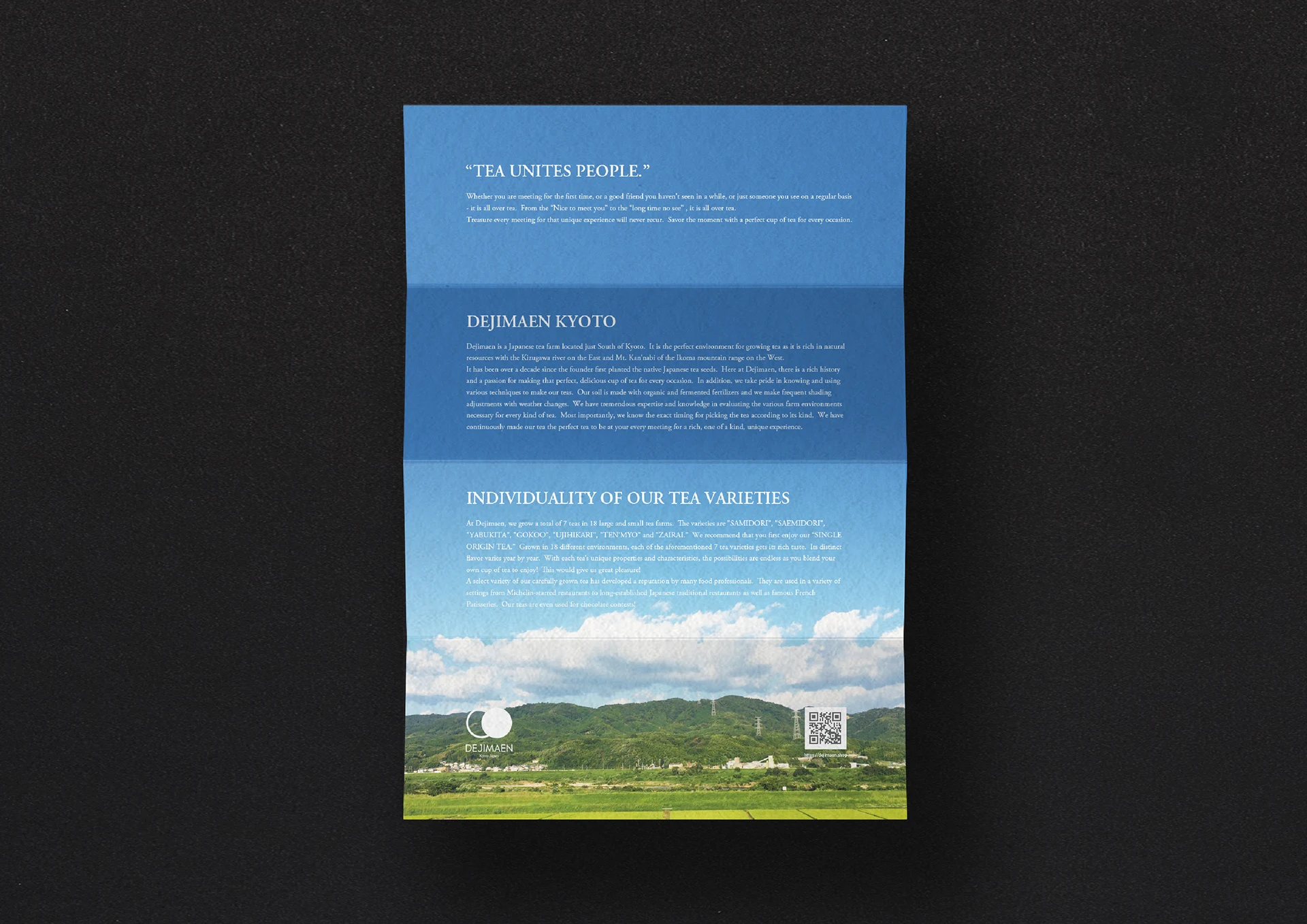 dejimaen kyoto japan — Open brand brochure
